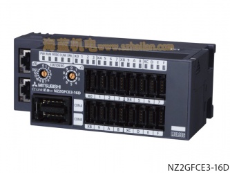 NZ2GFCE3-16DE|16點 DC24V（源型）輸入，遠程模塊、e-CON連接器、3線式